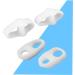 2Pcs Silicone Toe Separator: Correct Overlapping Toes, Relieve Pressure, Bunion Corrector with Spacers, Arch Support & Gel Cushion Inserts - Buy Online on SooperMarket.com