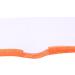 Fishing Lure Wraps 4 Pack - Clear PVC Bait Hook Covers for Safe Fishing - Medium Orange - Buy Online on SooperMarket.com
