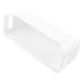 EXCEART 3pcs Small Shelf And Containers for Organizing Bin Fruit Container Size Holder Refrigerator Transparent 25.5X9.5X8.5CM