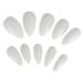 False Nails - Full Cover Oval Nail Art Tips | 500pcs Natural Color | International Shipping - Buy Online on SooperMarket.com