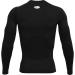 Under Armour Men's HeatGear Compression Long-Sleeve T-Shirt Black/Steel - Size Medium - Buy Online on SooperMarket.com