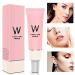 Pore Primer Face Makeup Base - Pink Isolation Cream for Smooth Skin & Acne Marks Coverage | Oil Control Moisturizing Essence Concealer Foundation - 35g - Buy Online on SooperMarket.com