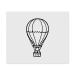 2 x Microfiber Cleaning Cloths "Hot Air Balloon" (LC00026463)