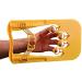 Finger Force Exerciser Adjustable Force Spring Exerciser Finger Strength Training Hand Splint Finger Separator Adjustable Finger Support Brace Finger Orthotic Yellow Collector88