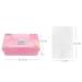 500pcs White Simply Soft Square Makeup Pads - Absorbent Disposable Non-Woven Cosmetic Wipes for Facial & Nail Polish Removal - Buy Online on SooperMarket.com