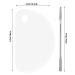 2-Pack Professional Makeup Palette & Spatula - Stainless Steel Cosmetic Tools for Eyeshadow Lipstick Nail Art & Foundation Mixing | Beauty Home Salon Essentials - Buy Online on SooperMarket.com