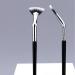 Buy Black Bent Lash Fan Brush - Professional Duet Fibre Eyelash Makeup Tool for Perfect Lashes | International Shipping Available - Buy Online on SooperMarket.com