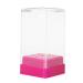 Manicure Tool Organizer Displayer Stand with 7 Slots for Nail Drill Bit Collection (Rose Red)