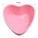 2 Sets Plastic Heart Shaped Facial Mask Mixing Bowl & Spatula - DIY Skin Care Kit for Women - Beauty Salon Essential - Pink & Green - Buy Online on SooperMarket.com