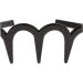 1PC Unisex Wavy Headband Black Hair Band Spring Wavy Metal Hair Band with Long Teeth Hairhoop Sports Headband Headwear Accessories Black 1pc - Buy Online on SooperMarket.com