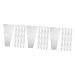 ABOOFAN 150 Pcs Trapezoidal Flower Packaging Florist Bags Decorative Bags Flowers Opp Flower Stand 45X28CMx3pcs As Shown 1x3pcs