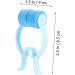 Hemoton 30 Pcs Nose Correction Clips - Plastic Foam Nose Clips for Lady Parts, Stop Nosebleeds, Epistaxis, Eva Lift, Sky-blue - Convenient Nose Pincher and Plug - Buy Online on SooperMarket.com