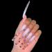 Yimart 100pcs Clear Extra Long Curve Nail Tips for French Acrylic UV Gel False Nails - Buy Online on SooperMarket.com