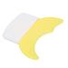 Silicone Aid Short Handle Winged Tip for Makeup with Brush Auxiliary for Eyelashes Eye Shadow Lipstick Positioning Soft and Flexible Material