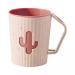 JISADER 5x Bathroom Tumblers Bathroom Rinse Cup Wash Cup Make Up Brush Holder Pen Holder for the Worktop
