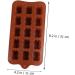 MAGICLULU Alphabet Stencils 2pcs Molder Mold for Chocolate Baking Tool para Paletas De Chocolate Non-Stick Molds Chocolate Making Molds Candy Pan Chocolate Ball Brownie 3D Bakeware - Buy Online on SooperMarket.com
