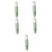 minkissy 5 Sets Telescopic Makeup Brush Tools Makeup Lip Brush Portable Cosmetics Brush Dual Headed Cosmetics Brush Cosmetics Brush Tool Eyeshadow Brush Plastic Make up Double Brush