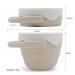 GINBEAR No Spill Collapsible Silicone Snack Cup for Toddlers - Argil - Buy Online on SooperMarket.com