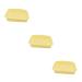IMIKEYA 3 Pcs Cake Mold Roasting Pan Baking Pans Cupcakes Cupcake Pans Silicone Baking Molds Silicone Mold Silicone Baking Pan Non-Stick Baking Mold Silicone Bakeware Oven Silica Gel Fudge 26.5x24.5cmx3pcs Yellowx3pcs