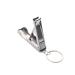FOMIYES Stainless Steel Nail Clippers Stainless Steel Keychain Stainless Steel Bottle Opener Key Chain Fold