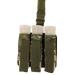 Ultimate Arms Gear Tactical Scenario Marpat Woodland Digital Camo Camouflage Triple Universal Paintball 3 Pod Drop Leg Carrier Pouch Utility Rig Harness System