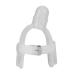 BORDSTRACT Adjustable Thumb Sucking Finger Protector Thumb Sucking Stop Baby Silicone Thumb Guard Thumb Sucking Treatment Kit to Prevent Thumbsucking Teething Toy for Infant Kids(White)
