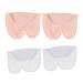 DOITOOL 2 Pairs Toe Gel Toe Cap Big Toe Protection Shoe Protective Case Toe Pad Toes Toe Protector Pointe Cushion