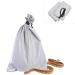 2 Pack Cloth Snake Reptile Bag with Bite Free Pouch Corner Drawstring for Capturing Moving Transporting Hunting Catching Snakes Reptiles to Vet or Travel 20x28