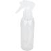 Portable Clear Plastic Spray Bottle 200ml - Fine Mist Sprayer for Travel Cleaning Gardening & Skincare - Refillable & Durable - Buy Online on SooperMarket.com