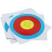 Archery Targets Paper 16x16inch 5-Ring 60/40/25pcs Pack for Air Rifles & BB Guns - Buy Online on SooperMarket.com