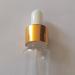5Pcs Transparent Dropper Bottle 20ML Plastic Eye Dropper Bottles for Essential Oil Pipette Refillable - with Measured Pipette Funnel and Labels (White + Gold Cap) 20ml White + Gold Cap - Buy Online on SooperMarket.com