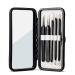 Pete & Pedro Acne & Blackhead Remover Skin Care Tool Set for Men & Women - 5 Piece Pimple Popper Kit + Mirror! | Removal of Whiteheads  Zits  Black Heads  Comedone Extractor | As Seen on Shark Tank