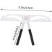 Housoutil Eyes Eyebrow Drawing Tool Eyebrow Modeling Eyebrow Ruler Brow Stencils Suite Eyebrow Trimming - Buy Online on SooperMarket.com