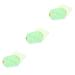 MAGICLULU Cookie Molds 3pcs Baking Tools Baby Silica Gel Flexible Decorate Milk Container 15X12X3cmx3pcs Greenx3pcs