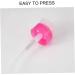 Nail Polish Remover Dispenser Empty Clear Push Down Bottle Plastic Pump Liquid Container Rosy 180ml Nail Polish Remover Dispenser Makeup Remover Dispenser Nail Polish Remover Liquid Bottle Nail - Buy Online on SooperMarket.com