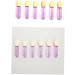 Baluue 100pcs Eyeshadow Brush Kit Beauty Sponge Women Eyeshadow Applicator Makeup Eye Sponge Violet 3.6X1.2 cm Violet - Buy Online on SooperMarket.com