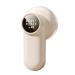 Professional Rechargeable Fabric Shaver with Digital Display Enhanced 6-Leaf Blades for Lint Removal Clothes Furniture-A Durable