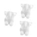 Operitacx 3 Pcs Table Silicone Mold Silicone Molds Easter Resin Molds Crafts Casting Mold Rabbit Candle 3d Whitex3pcs 7.65X9.5CMx3pcs