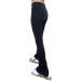 UniqGarb Figure Skating Practice Pants - Polar Fleece Thermal Black/Blue/Purple - Adult M (8-10) - Buy Online on SooperMarket.com
