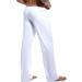 K-Men Mens Ice Silk Low Rise Yoga Pants - White, Medium - Buy Online on SooperMarket.com
