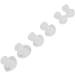 6 Pack Silicone Hearing Aid Ear Plugs - Universal Size Replacement Buds (L/M/S) for Comfort & Enhanced Hearing - Buy Online on SooperMarket.com
