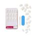KISS Salon Acrylic Natural Nails Euphoria Medium Length Kit | DIY Manicure Set with Pink Gel Nail Glue | 28 Nails, Mini File, Manicure Stick | Ultra-Smooth Finish - Buy Online on SooperMarket.com