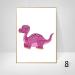Lulupila Children's Room Decorative Poster Set - Animal Motifs Forest Animals for Boys and Girls - Set of 6 (A4 Size) - Buy Online on SooperMarket.com