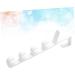 Hemoton 4 pcs Coat Over Hanger Holders Door Plastic Multifunctional Hanging Towel Portable White Hooks Hat 2pcsx2pcs Whitex2pcs - Buy Online on SooperMarket.com