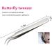 Yimart Professional Eyebrow Tweezer Set - Stainless Steel Eye Lashes Tweezers Kit for False Eyelash Extensions - 7Pcs Makeup Tool Set - Buy Online on SooperMarket.com