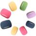 Closer 1Set Rainbow Jumping Colours False Nails Wearable Press on Nails Full Cover Nail Tips - Buy Online on SooperMarket.com