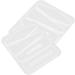 STOBOK 10 Pcs Hairpin Silicone Mold Resin Tray Molds Keychain Resin Mold Crystal Template Girl - Buy Online on SooperMarket.com