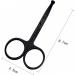 Balacoo Stainless Steel Nose Hair Clippers & Eyebrow Trimmer for Men - 1pc Vibrissa Scissors - Buy Online on SooperMarket.com
