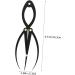 HAPINARY Compass Guide Template Tools Eyebrow Tools Eyebrow Measuring Ruler Makeup Gadgets Eyebrow Rulers Makeup Tools Curve - Buy Online on SooperMarket.com