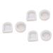 MAGICLULU 6 Pcs Cake Mold Silicone Baking Cup Cookie Cake Pan Cookie Silicone Cake Pan Ice Ball Mold Chocolate Making Mold Soap Candle Mold Mini Muffins Aroma White Bread Silica Gel Cake Pie Whitex3pcs 9X8X2.6CMx3pcs